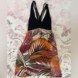 Wet Seal Tropical Print Mini Dress